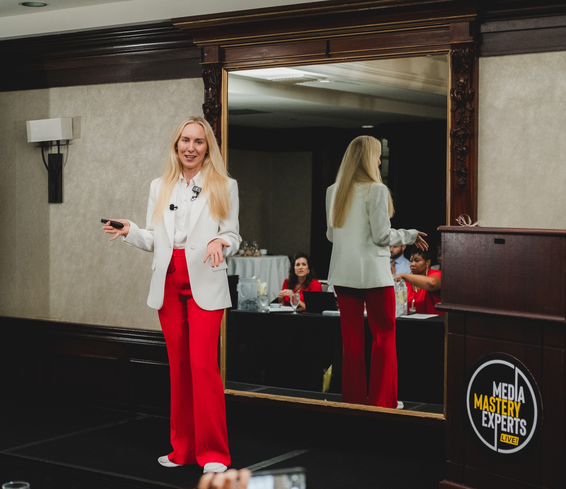 MME LIVE! D.C. participant coaching moment