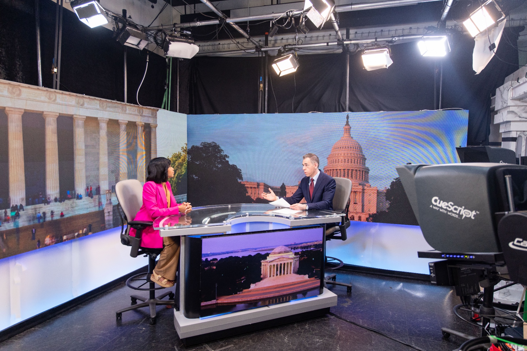 MME LIVE! D.C. studio session — on-camera training